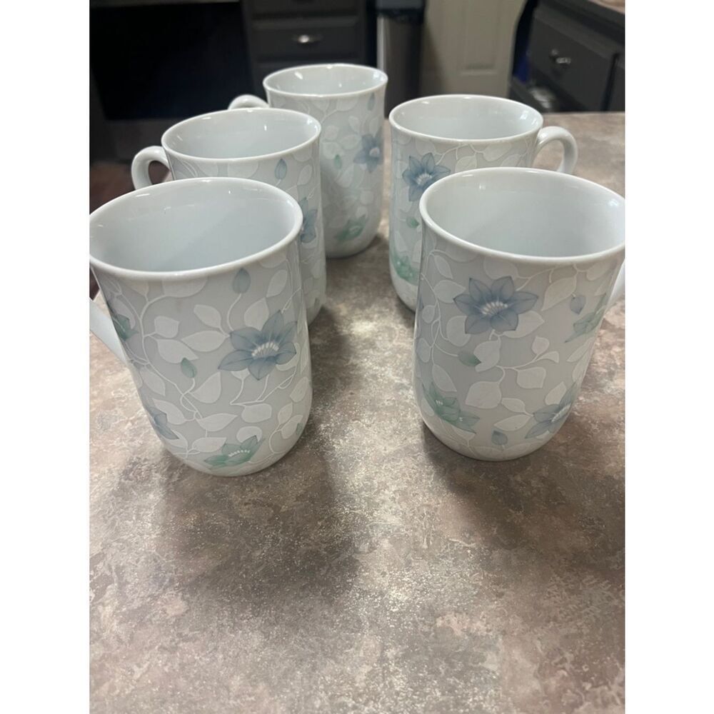 Symphony floral mugs